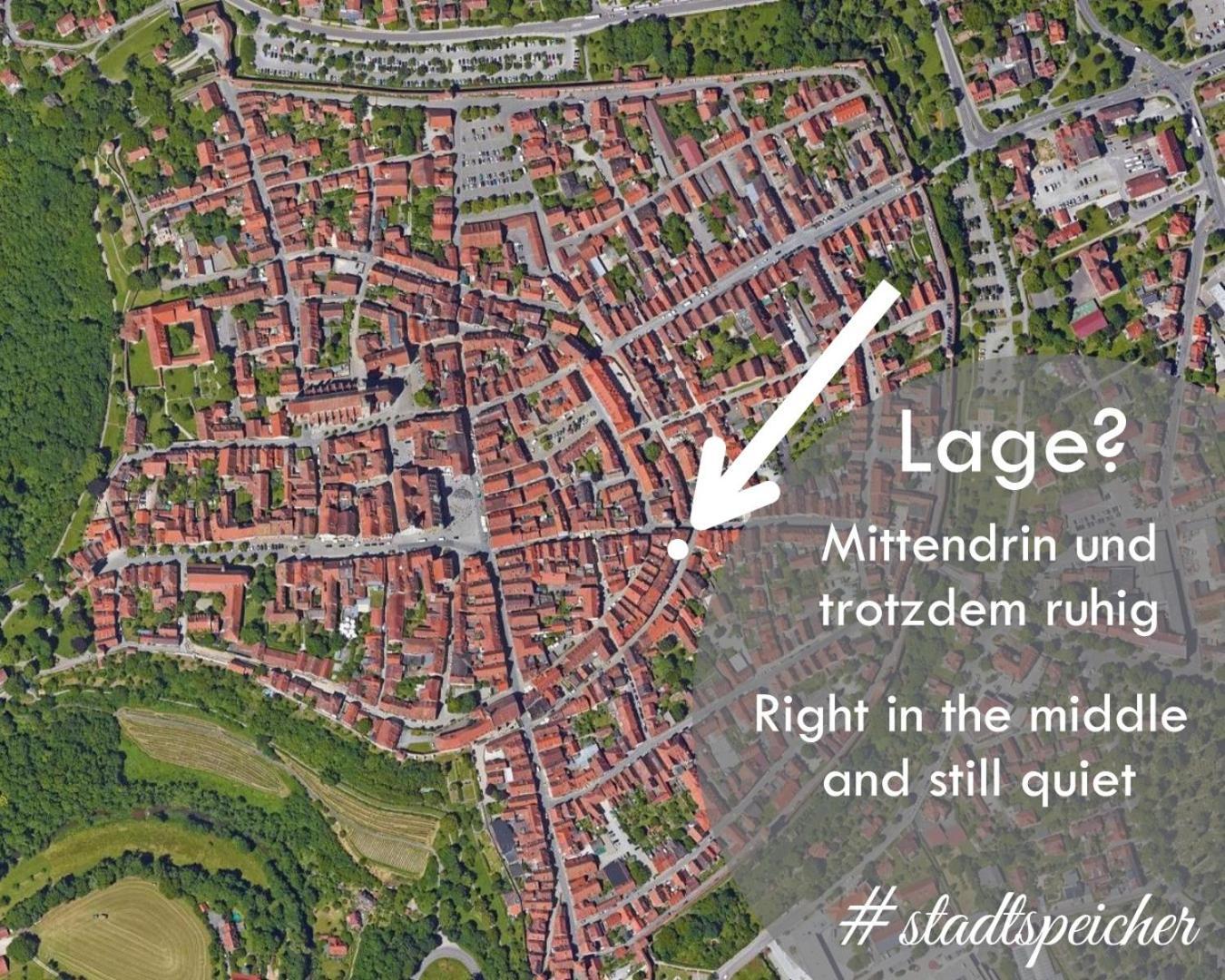 #Stadtspeicher - Gruener Stern Das Apartment Mitten In Der Altstadt Rothenburg ob der Tauber Ngoại thất bức ảnh